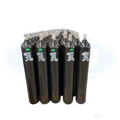 Vertical 40L Industrial Nitrogen Cylinder High Quality Nitrogen Cylinder Volume