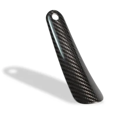 Carbon Fiber Shoe Horn Length Can Custom Home Portable Shoe Horn With Logo