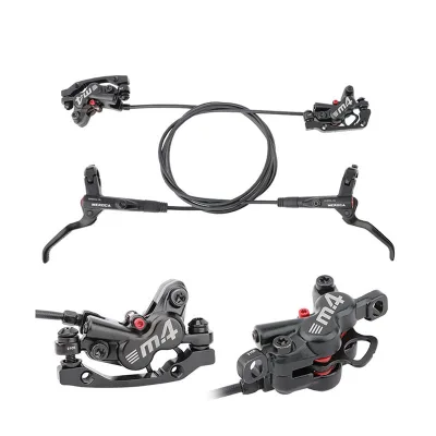 MEROCA M4 Mountain Bike MTB Hydraulic Disc Brake 4-Piston Caliper Hydraulic Disc Brake MTB MT420