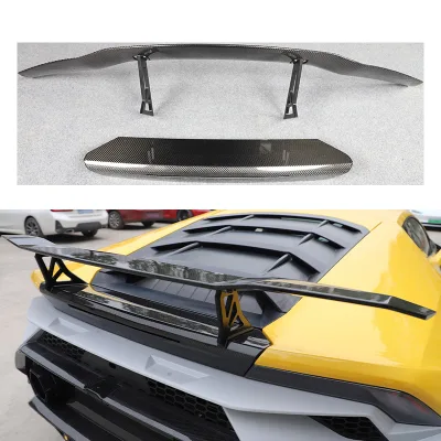OUER Car Upgrade Carbon Fiber Rear Spoiler New Condition Fit for 2017-2019 for Huracan LP580/610 Modification