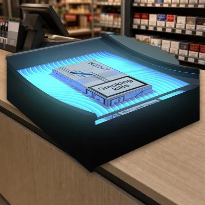 Promotional Advertising KTV bar Led Flashing Light Cash Tray Money Tray Coin Tray with Customized logo