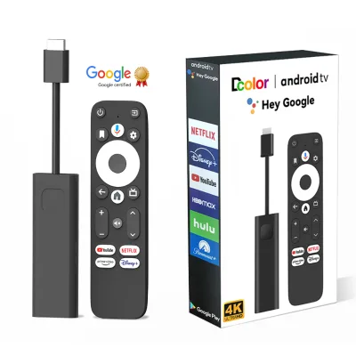 Android 14 Tvstick 4k Tvsticks Device Androidbox Voice Control Remote Android Tv Stick Usb Set Top Box