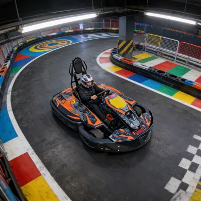 Strong Grip Tire Excellent Traction Off Road Racing Kart Electric Go Kart For Adult For Sand Mud And Rough Terrain