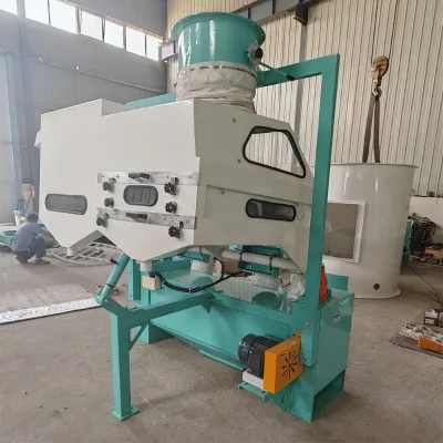 Multifunctional Combined Cleaning Stone Removing Screen High Efficiency Grain Processing Equipment 2000-4000kg/h Capacity Carbon
