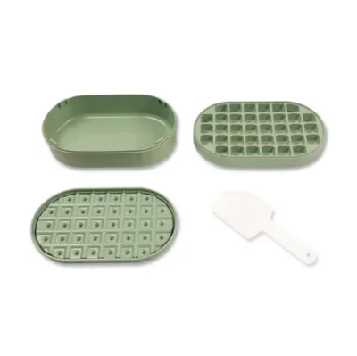 OEM/ODM New Design Reusable Silicone Ice Cube Tray Macallan Ice Maker Mold Ice Cube Tray with Lid, Scoop and Box