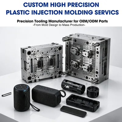 Oem Injection Mold Manufacturer Oem Custom Plastic Injection Molds Processing Abs Pp Pc Pa Pu Pvc Silicone Tolerance 0.01-0.05mm