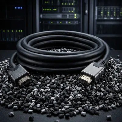 High-quality Conductive Grade Data Cable Made TPE Material High Flow Chemical Resistance Scratch Resistant for Extrusion Molding