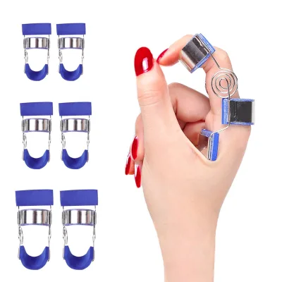 Finger Splint Support Brace Pain Relief Trigger Fixing Straightener Corrector HA05057