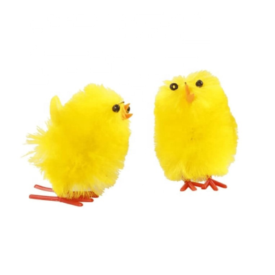 Yellow Cute Mini Easter Chicks for Easter Party Decoration