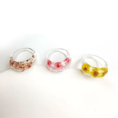Wholesale Cheap Summer Jewelry Women Acrylic Knuckle Rings