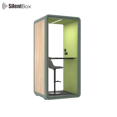 Office Pods Small Size Privacy Booth Portable and Reconfigurable Mini Phone Booth Modern Acoustic Open Space Soyndoroof Booth