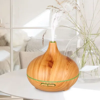 Factory price wood grain usb electric aroma diffuser for home office