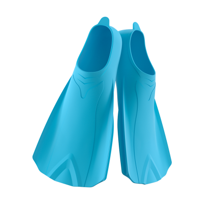 M Factory Training Floating Swim Fins Short Swimming Fins Adult Kids Swim Fins US4-5