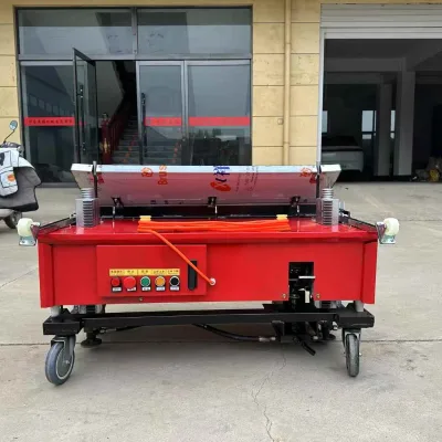 Portable Concrete Cement Mortar Wall Sand Spraying Plaster Pump Rendering Plastering Machine