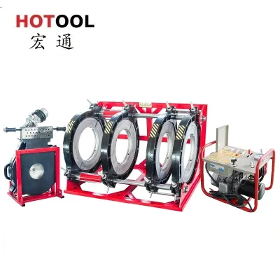 HDPE Pipe Butt Fusion Welding Machine 180-500mm Data Logger Can Be Added PE Thermofusion Welder Factory Sales