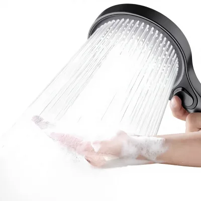 High-pressure Handheld Shower Head with Modern and Simple Design Spray & Massage Features for Bathroom Use