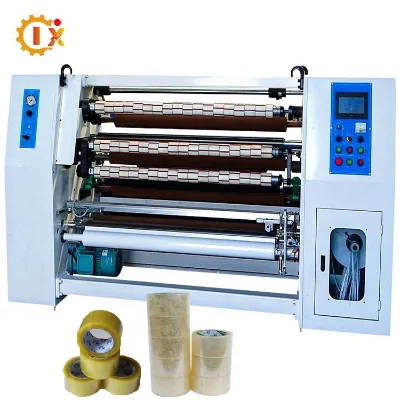 GL-213 Four Shaft Tape Slitting Machine Satin Ribbon Slitting Rewinding Machine