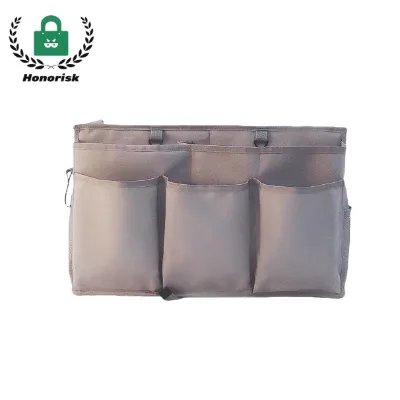 Homorisk Bedside Organizer Dormitory Foldable Hanging Waterproof Storage Bag