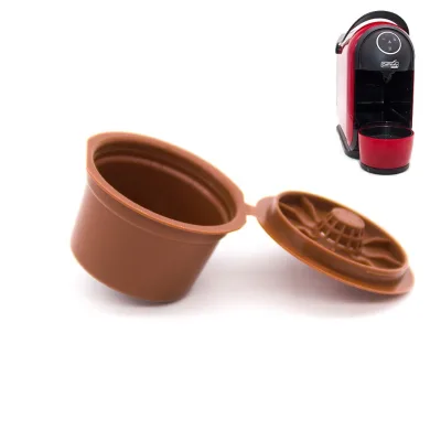 Hot Sale Caffitaly Refillable Empty Capsules Stainless Steel Filter Mesh Mini Coffee Maker Practical Coffee Tea Tools for Home