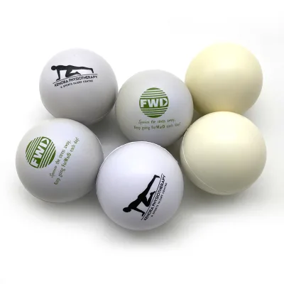 Soft Pu Foam Squeeze Ball Outdoor Training Toys Custom Logo Printing Hand Exercise Stress Relief Toy for Medical Rehabilitation