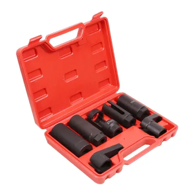 10 PCS Automotive Oxygen Sensor Socket Offset Wrench Remover Tool and Thread Chaser Tool
