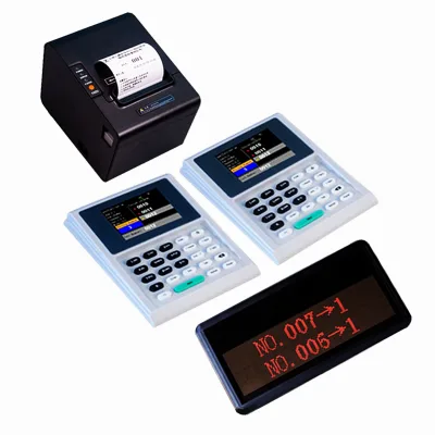 Wireless RF 433.92mhz Arabic Electronic Qms Queue Management System