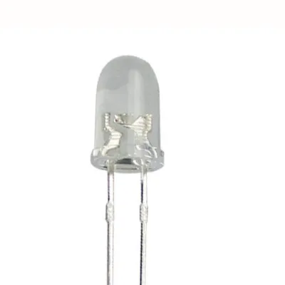 Best Price 20000-25000k 12000K 8000-9000K 1.5Hz clear Lens 3mm 5mm Cool White Flashing LED Diode for Flash Lights