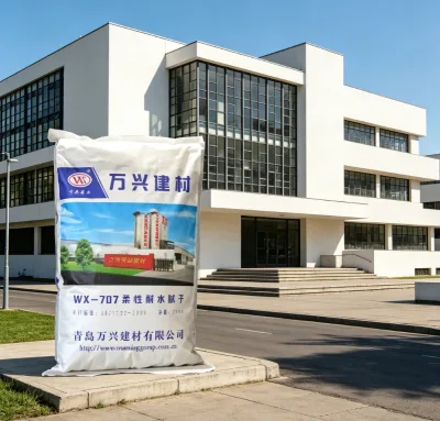 WANXING Durable High Strength Waterproof Cement-Based Wall Putty Compound for Exterior Wall Repair