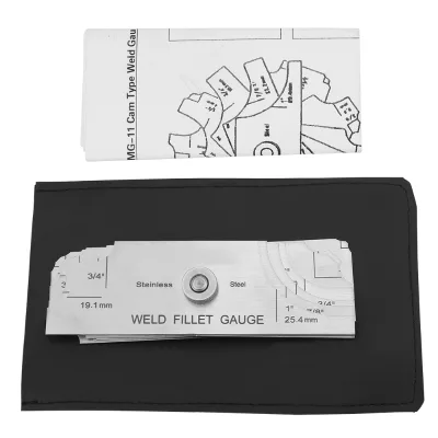 Welding Gauge Gage Test Ulnar Welder Inspection Gauge Both Inch and Metric