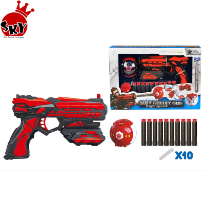Popular Red  Chillddren Toy Bullet air Soft Sniper Gun