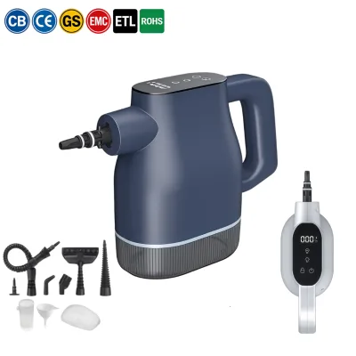 Professional Touch Screen Control Fast Heating Digital Temperature Display Automatic High Pressure Best Car Steam Cleaner