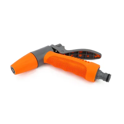 Orange & Gray Single-Function High-Pressure Water Nozzle Garden Use Portable Car-Washing Tool