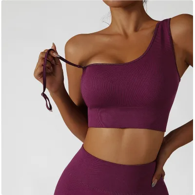 Seamless Yoga Set Sportswear a Three-Piece Push up Sports Bra Scrunch Butt Leggings Gym Set Women