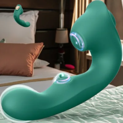 Custom Rechargeable Waterproof Vibrator 3-In-1 Function with Dual Pleasant Stimulation