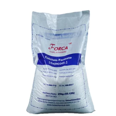 Ca(HCOO)2 Calcium Formate Powder Grey Cement Based Polymer Modified Tile Adhesive Additives Calcium Formate Feed Grade 98%