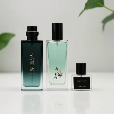 100ml Rectangle Luxury Fancy Top Quality Glass Perfume Bottle