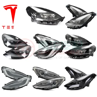 Chinese Electric Car Parts Car LED Headlights Assembly Front LED Headlamp Spare Parts for TESLA MODEL 3 MODEL Y MODEL S MODELX