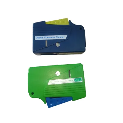 Optical Fiber Connector Cassette Cleaner Cassette type Fiber Optic connector Cleaner Box Fiber Optic Cleaning Tools