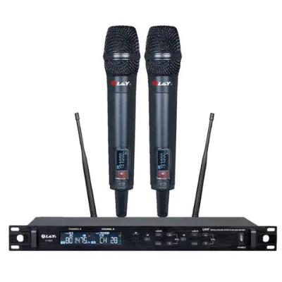 Hot-selling high quality UHF wireless microphone for stage performance and KTV