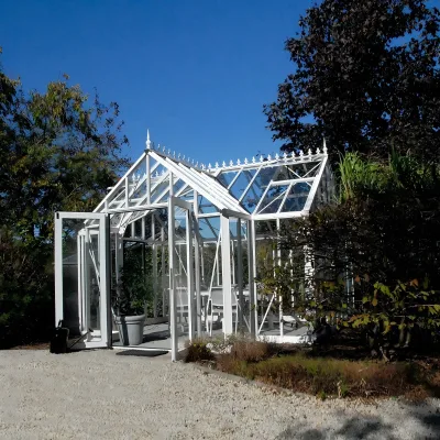 Factory Direct Green Greenhouse Greenhouse Glass Sunroom Structure for Sale
