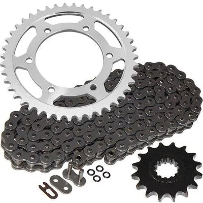 OEM Factory Custom Motorcycle Chain and Sprocket Set 428 for Yamaha R15 V3 Accessories