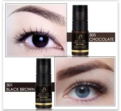 Non-toxic Eyebrow Microblading Pigmentos Ceja Semi-permanent Tattoo Pigments with Wholesale Price