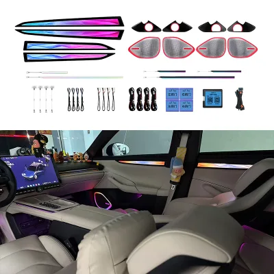 2024-2026 SU7 Car Modification Upgrade Crystal Dynamics Ambient Lighting Interior Upgrade Suitable for Xiaomi S7/Pro/Max/Ultra