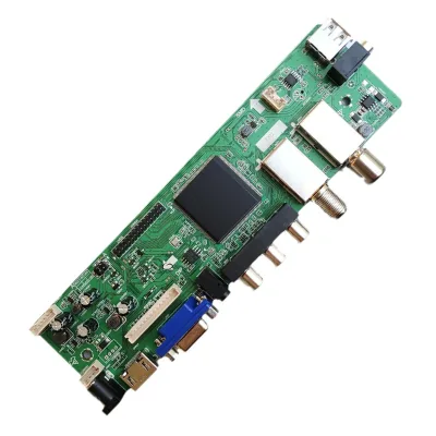 ZS.S663.A01R00 DVB-T2 DVB-S2 TNT DVB-C screen power supply voltage 3.3V 5V or 12V Universal LED TV motherboard