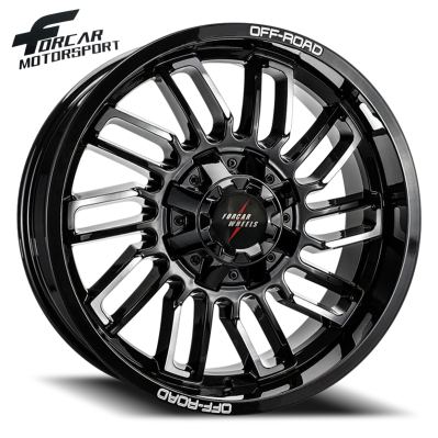 Hot Sale 4X4 Wheel Rim Off Road 20 22 24 26 Inch Rims Mags Alloy Wheels Rims
