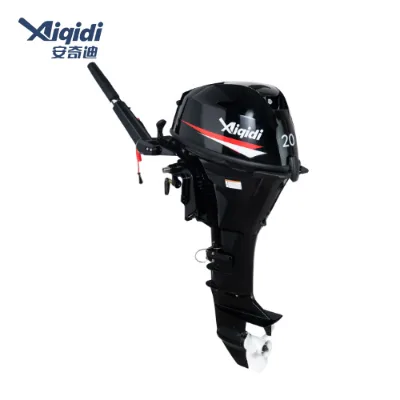 Motor Para Barco Marino De 4 Tiempos Y 20 HP Nuevo De AIQIDI, Motores Fueraborda Con Tanque De Combustible De 24 L
