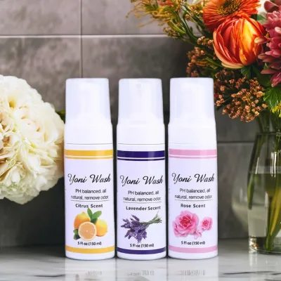 Private Label ph Balance Organic Women Care Products Safe Feminine Wash Foam Wash