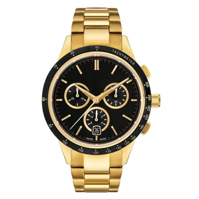 The Good-selling Luxury Man Automatic Mechanical Watch Gold Watch OEM in China