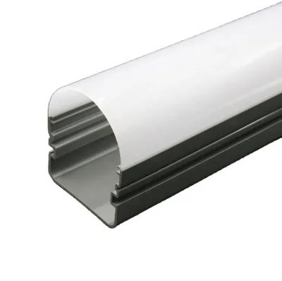 Fluorescent Light Diffuser Special Section Led Light Cover PC Material Lamp Covers