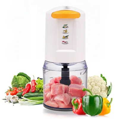 Mini Electric Food Blender Chopper with Easy Cleaning ABS Cup